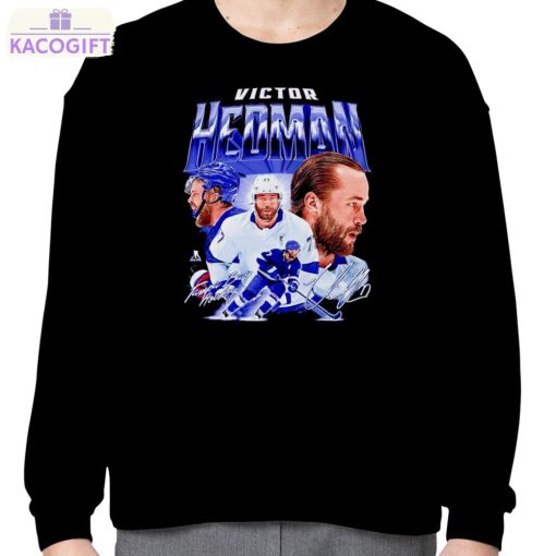 victor hedman tampa bay lightning signature shirt 4