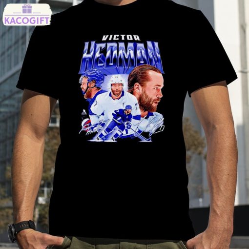 victor hedman tampa bay lightning signature shirt