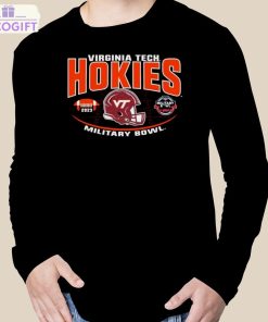 virginia tech hokies football 2023 military bowl bound shirt 3