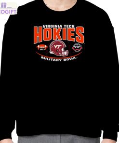 virginia tech hokies football 2023 military bowl bound shirt 4