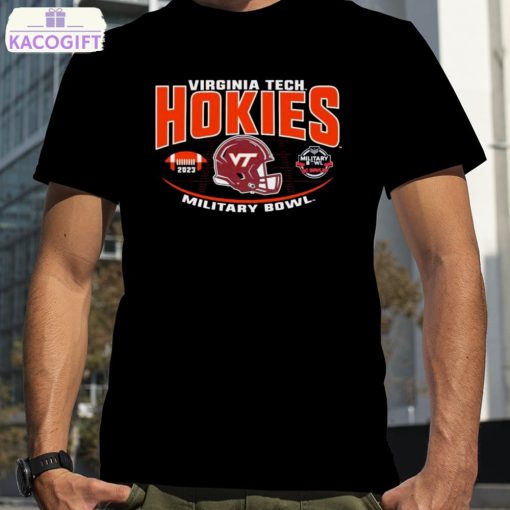 virginia tech hokies football 2023 military bowl bound shirt