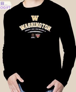 washington 2024 playoff semifinal at the allstate sugar bowl shirt 3