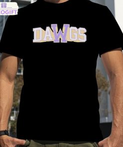 washington huskies w dawgs shirt