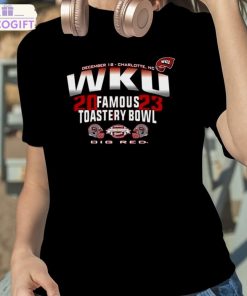 western kentucky hilltoppers 2023 famous toastery bowl big red shirt 2