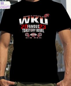 western kentucky hilltoppers 2023 famous toastery bowl big red shirt