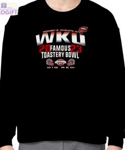 western kentucky hilltoppers 2023 famous toastery bowl big red shirt 4