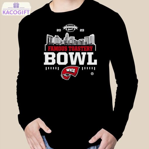 western kentucky hilltoppers 2023 famous toastery bowl shirt 3