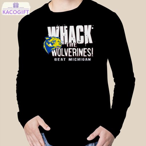 whack the wolverines beat michigan shirt 3