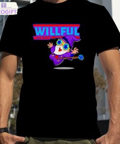 willful wizard character comfort shirt