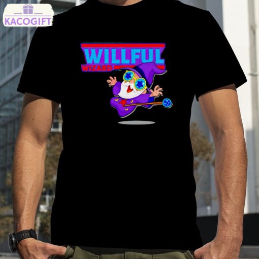 willful wizard character comfort shirt