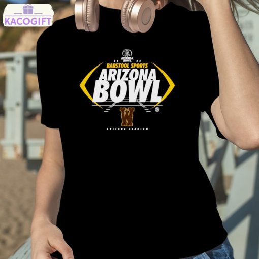 wyoming cowboys 2023 barstool sports arizona bowl shirt 2