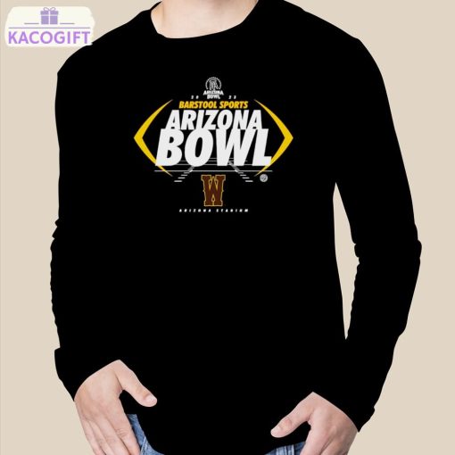 wyoming cowboys 2023 barstool sports arizona bowl shirt 3