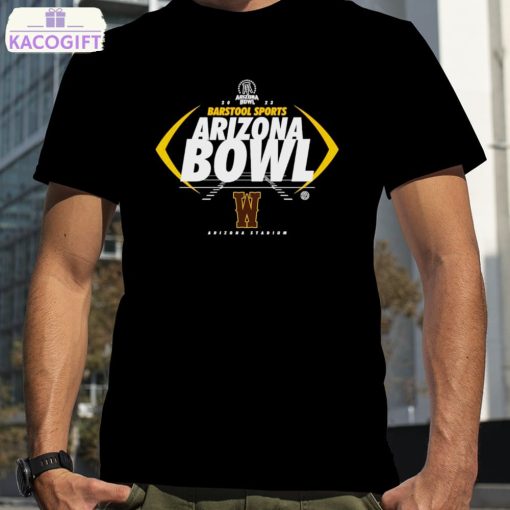 wyoming cowboys 2023 barstool sports arizona bowl shirt