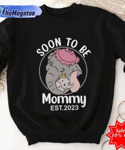 mrs jumbo soon to be mommy est 2023 mothers day sweatshirt dumbo 1